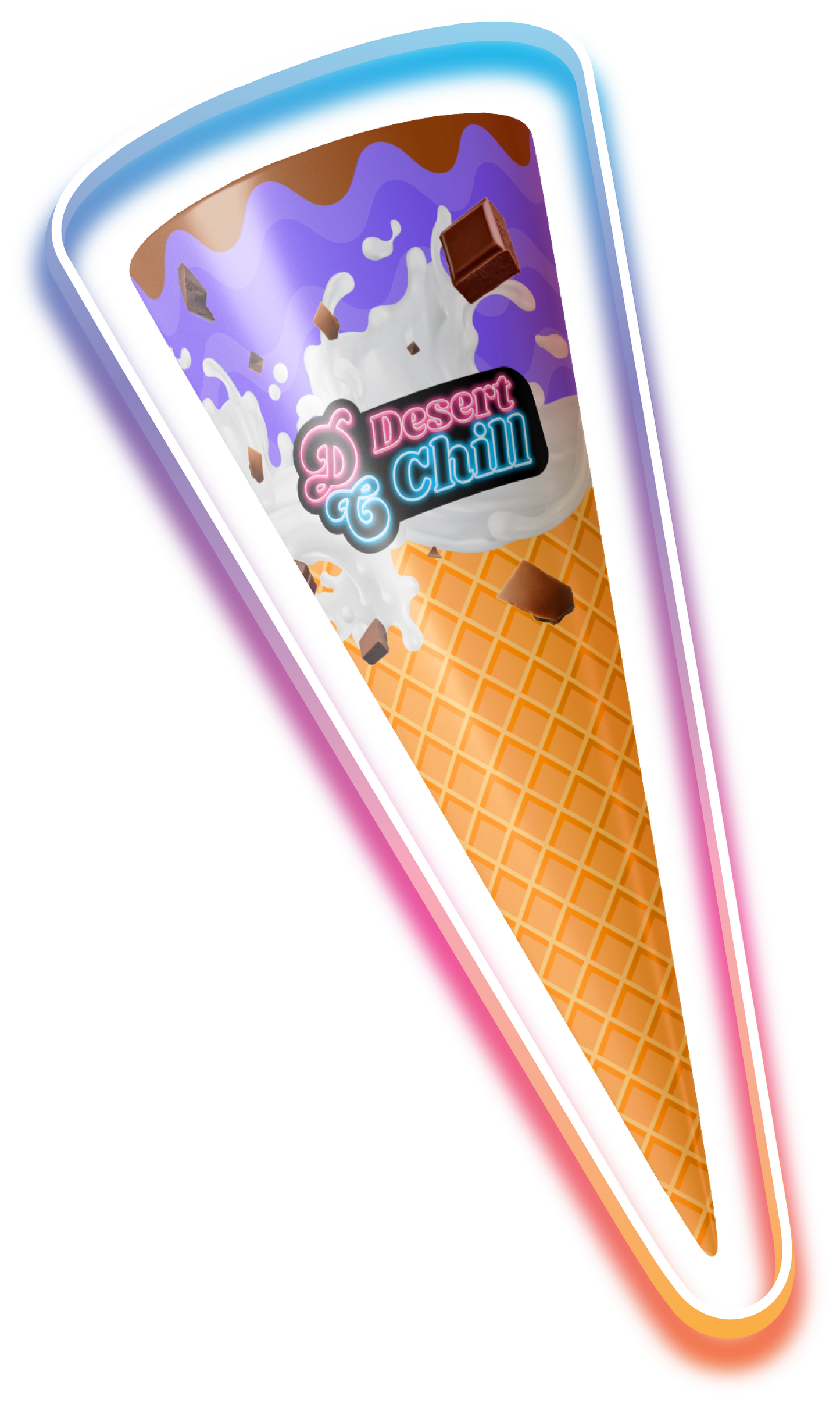 Ice Cream Cone - Double Chocolate