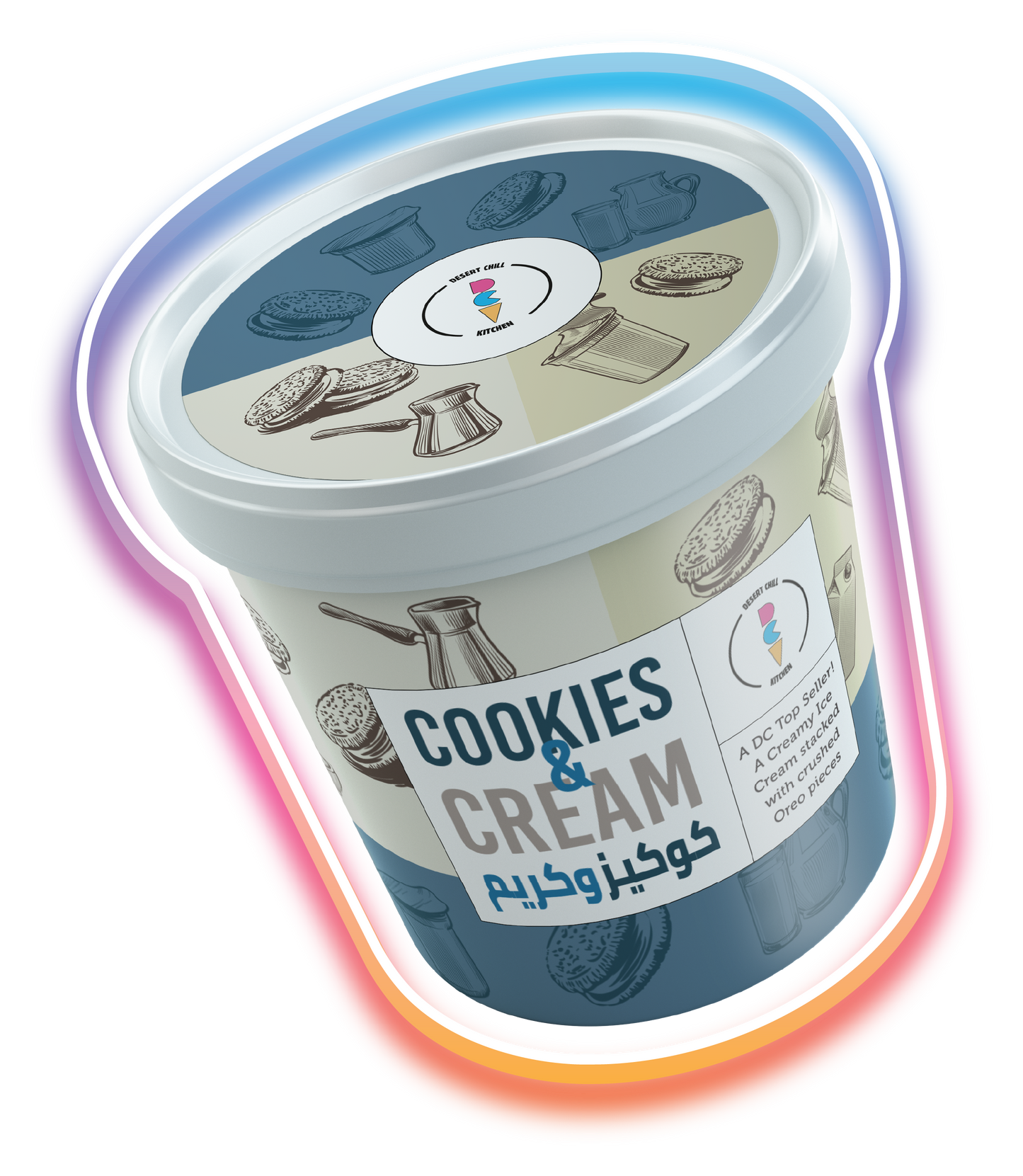 Cookies & Cream Ice Cream - 475 ML