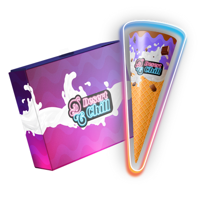 Ice Cream Cone - Double Chocolate - 4 Pack