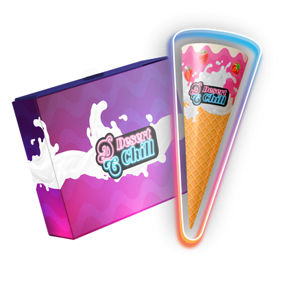 Ice Cream Cone - Strawberry Vanilla - 4 Pack
