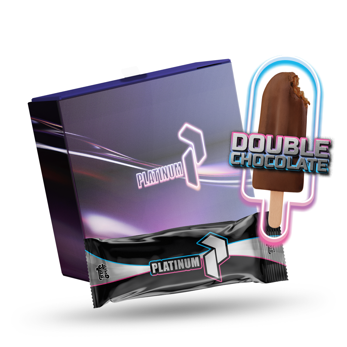Platinum Stick - Double Chocolate - 6 Pack