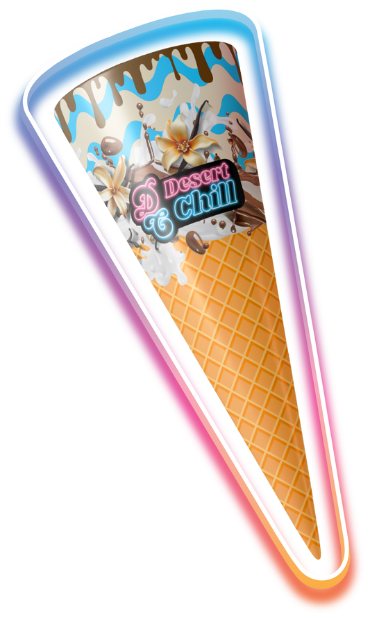 Ice Cream Cone - Vanilla Chocolate
