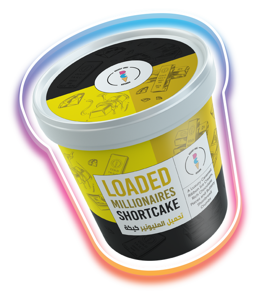 Loaded Millionaires Shortcake Ice Cream - 475 ML