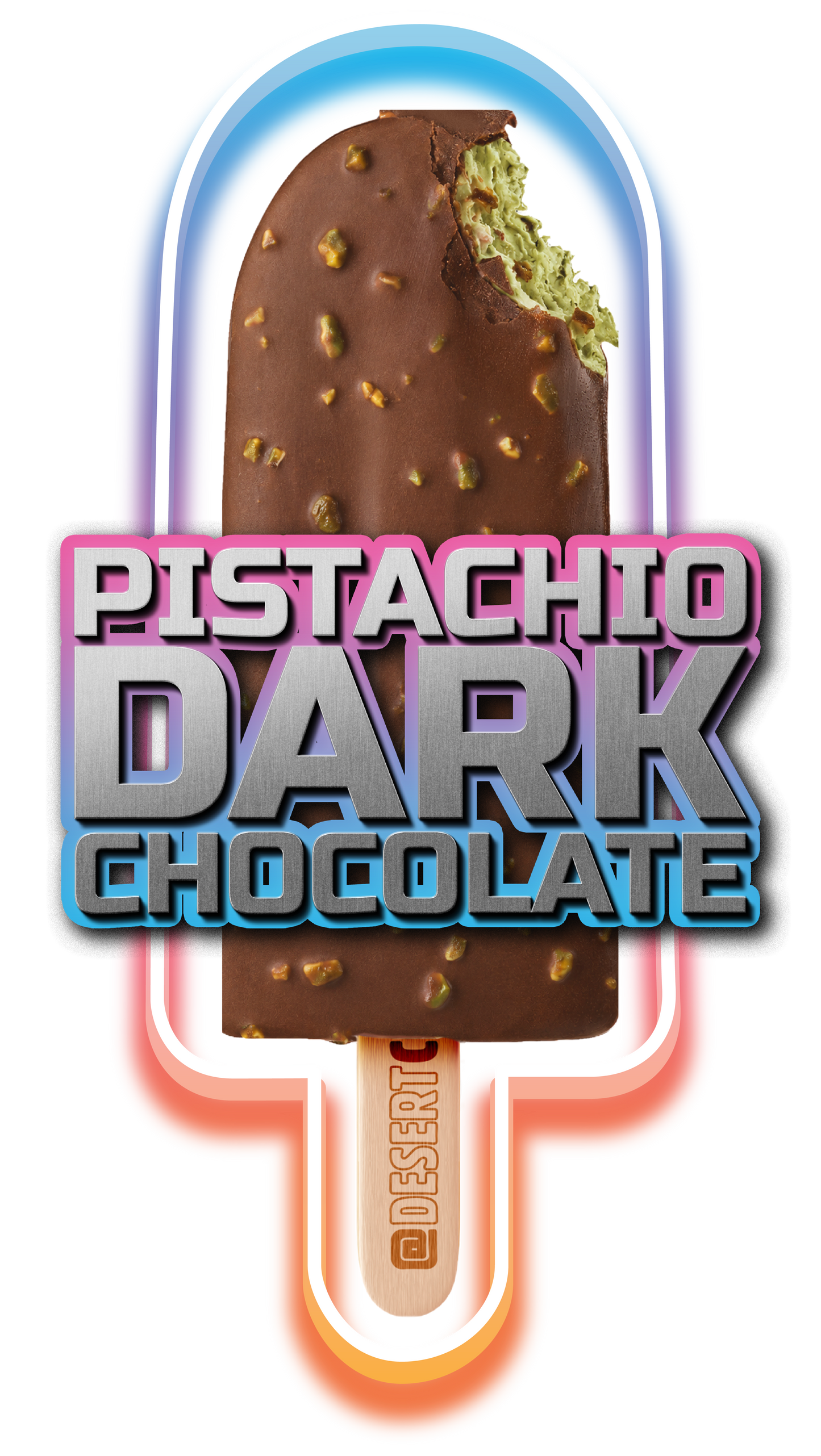 Platinum Stick - Pistachio Dark Chocolate